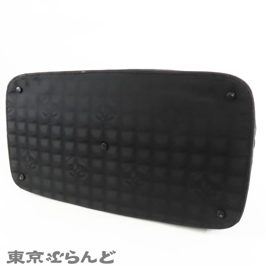 CHANEL（シャネル） ニュートラベルライン ボストンバッグ ブラック 黒