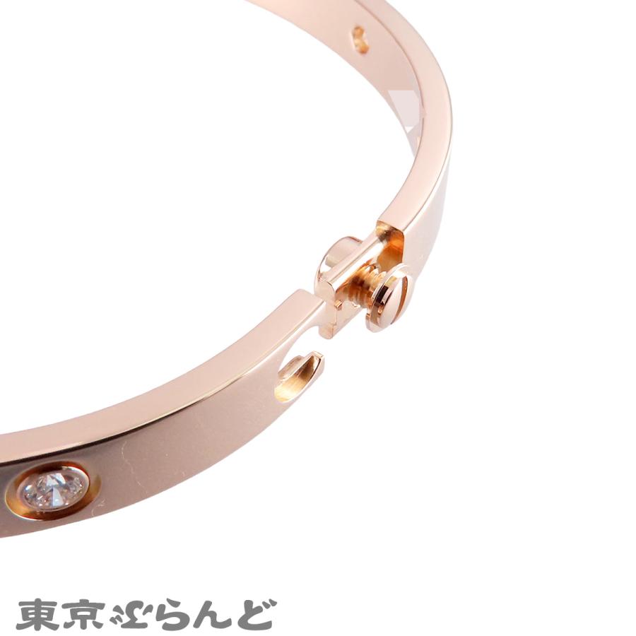 カルティエ　ラブブレスレットピンクゴールドサイズ17 Cartier（カルティエ） ラブブレスレット B6040617 ピンクゴールド