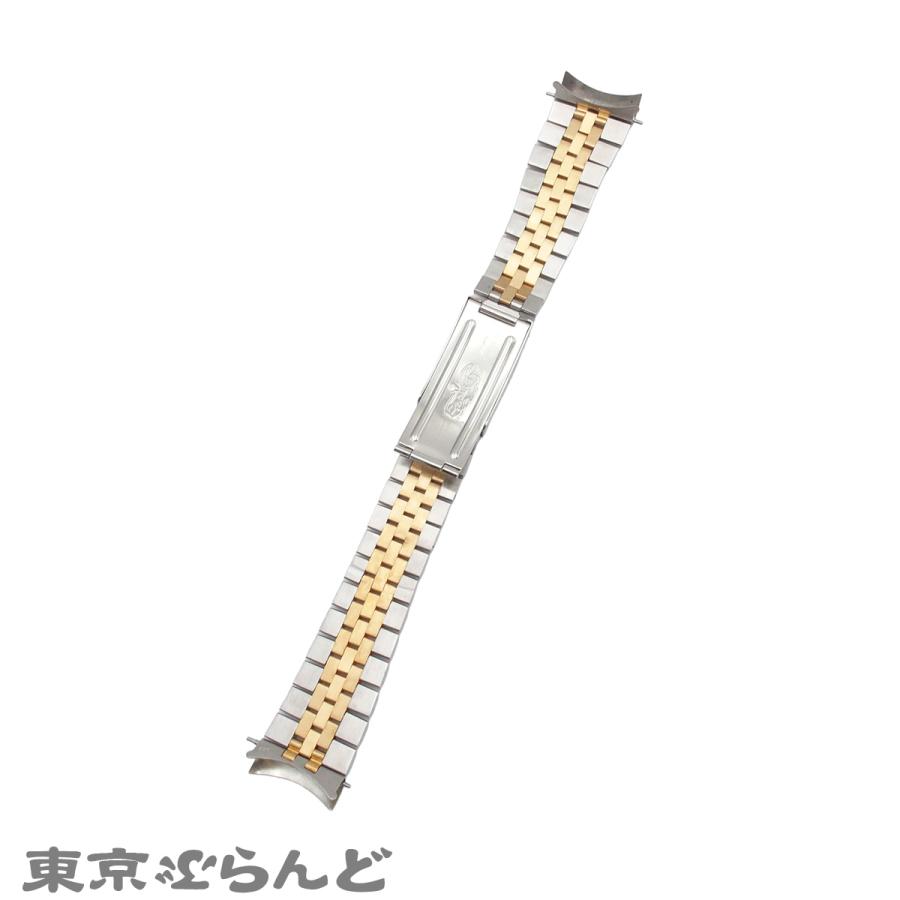 ロレックス ROLEX 純正 替え ジュビリーブレスレット デイトジャスト 16013 16233等用 ラグ幅20mm 62523H シルバーxイエローゴールド SS K18YG メンズ 101856482の画像