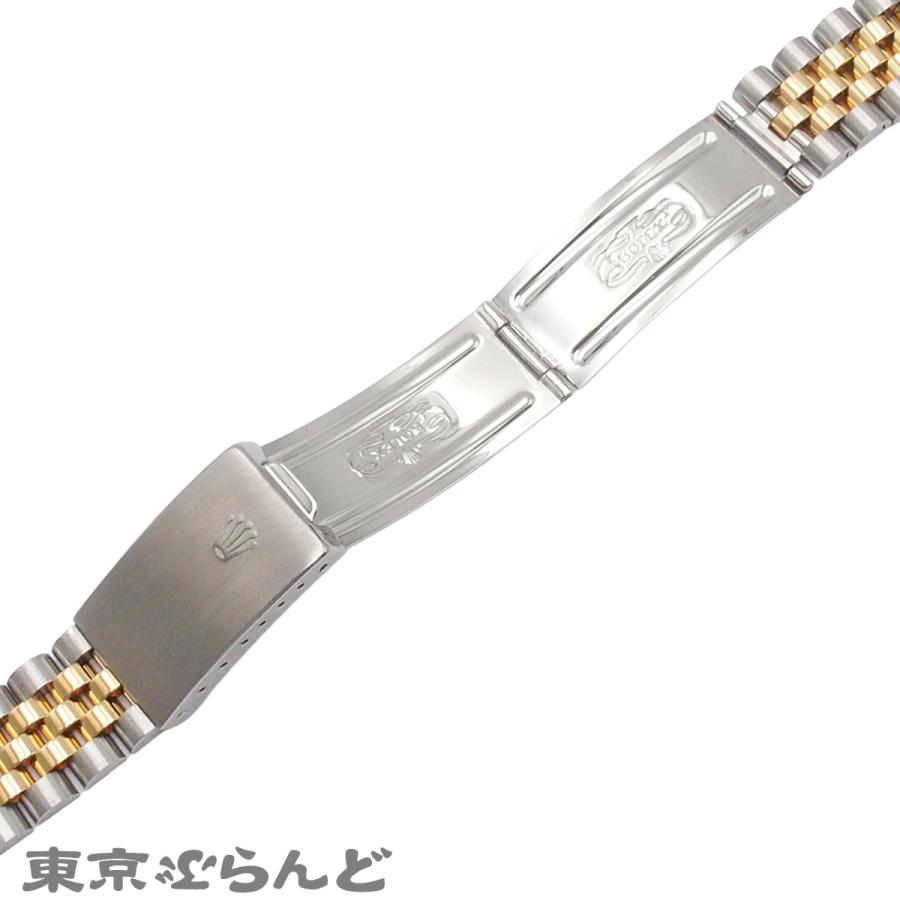 ロレックス ROLEX 純正 替え ジュビリーブレスレット デイトジャスト 16013 16233等用 ラグ幅20mm 62523H シルバーxイエローゴールド SS K18YG メンズ 101856482の画像