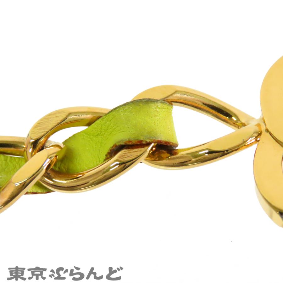 CHANEL（シャネル） ココマーク チェーンベルト ゴールドxイエロー