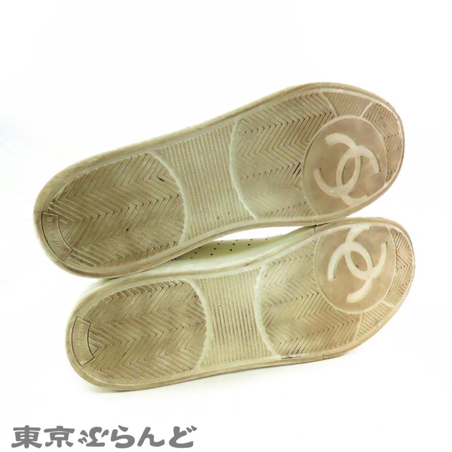 CHANEL（シャネル） ローカットスニーカー G35937 ホワイトxブラック