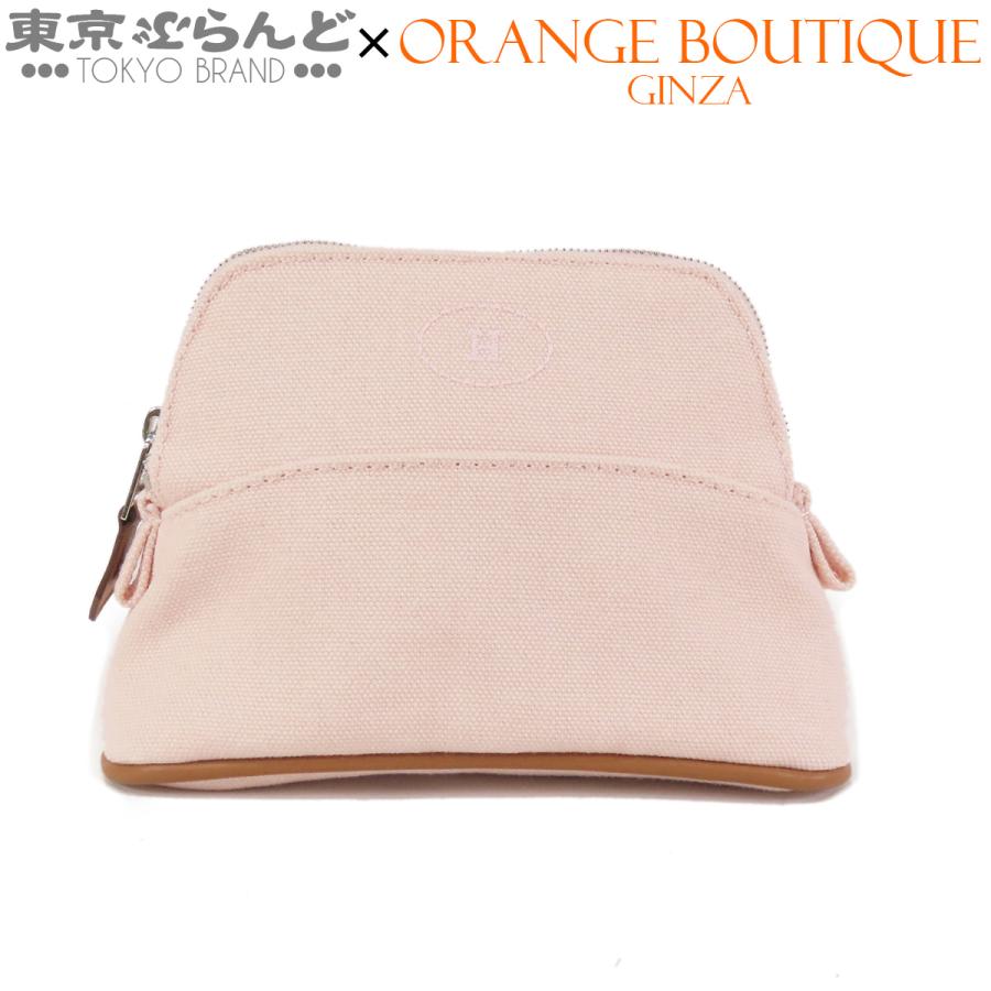 HERMES（エルメス） ボリード ポーチ ミニミニ ローズペール シルバー