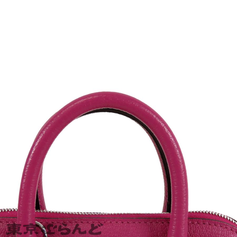 エルメス HERMES ボリード 1923 ミニ C刻印 トスカ シルバー金具 シェーブル 2way ショルダーバッグ ハンドバッグ レディース 101857537の画像