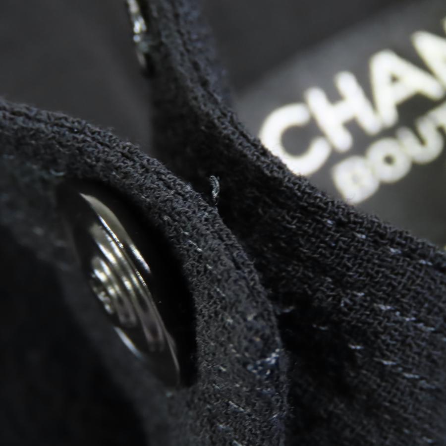 CHANEL（シャネル） ノーカラージャケット ボタンダウンスカート