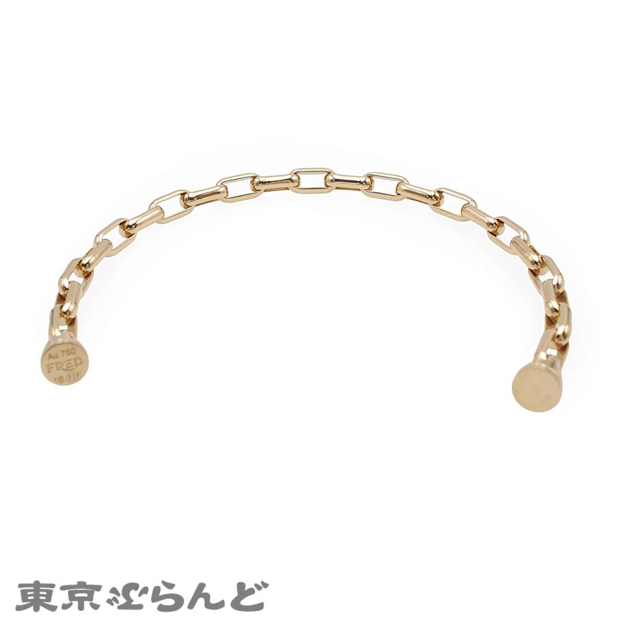 Fred（フレッド） フォース10 リンク ブレスレット 6B0351 イエロー