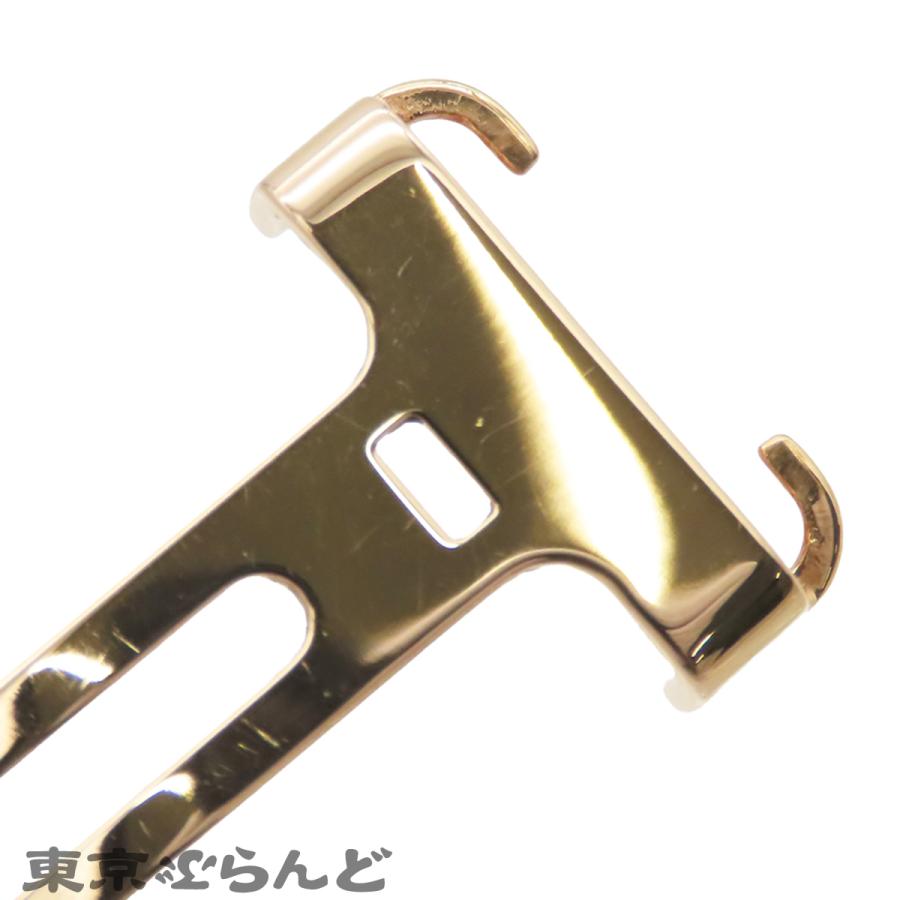 カルティエ CARTIER 純正 Dバックル イエローゴールド K18YG 金無垢 尾錠幅17mm 17g 腕時計小物 レディース 101857610の画像