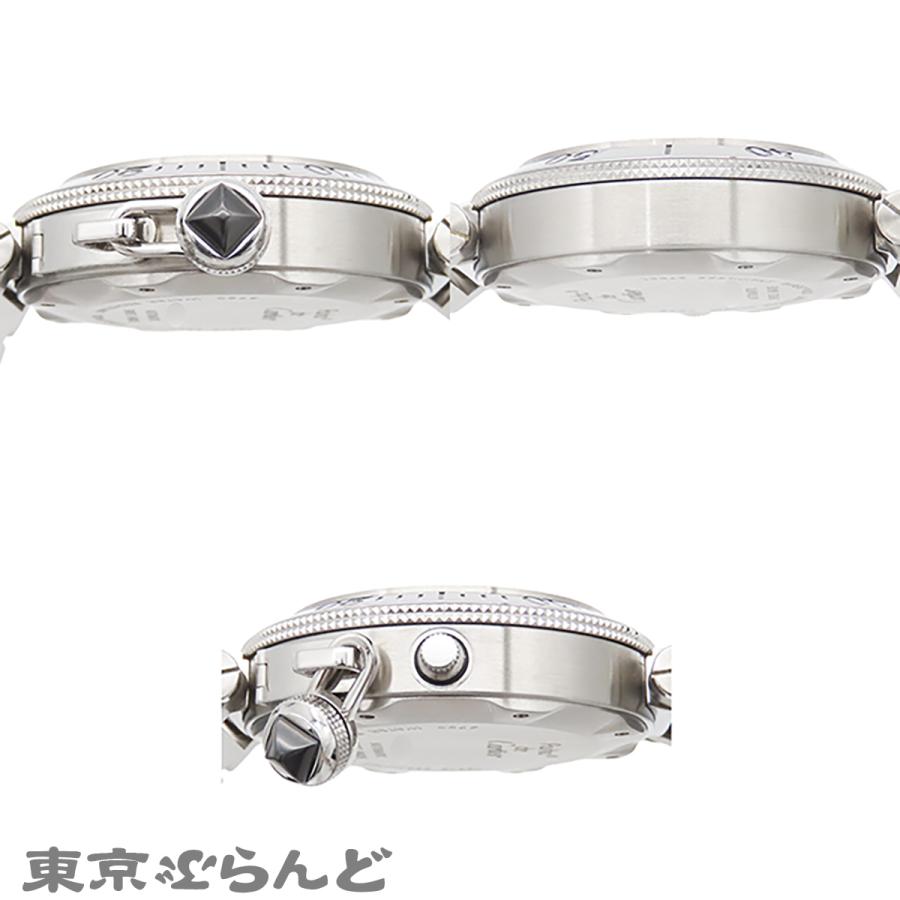 Cartier（カルティエ） パシャ シータイマー W31077M7 ブラック SS 箱