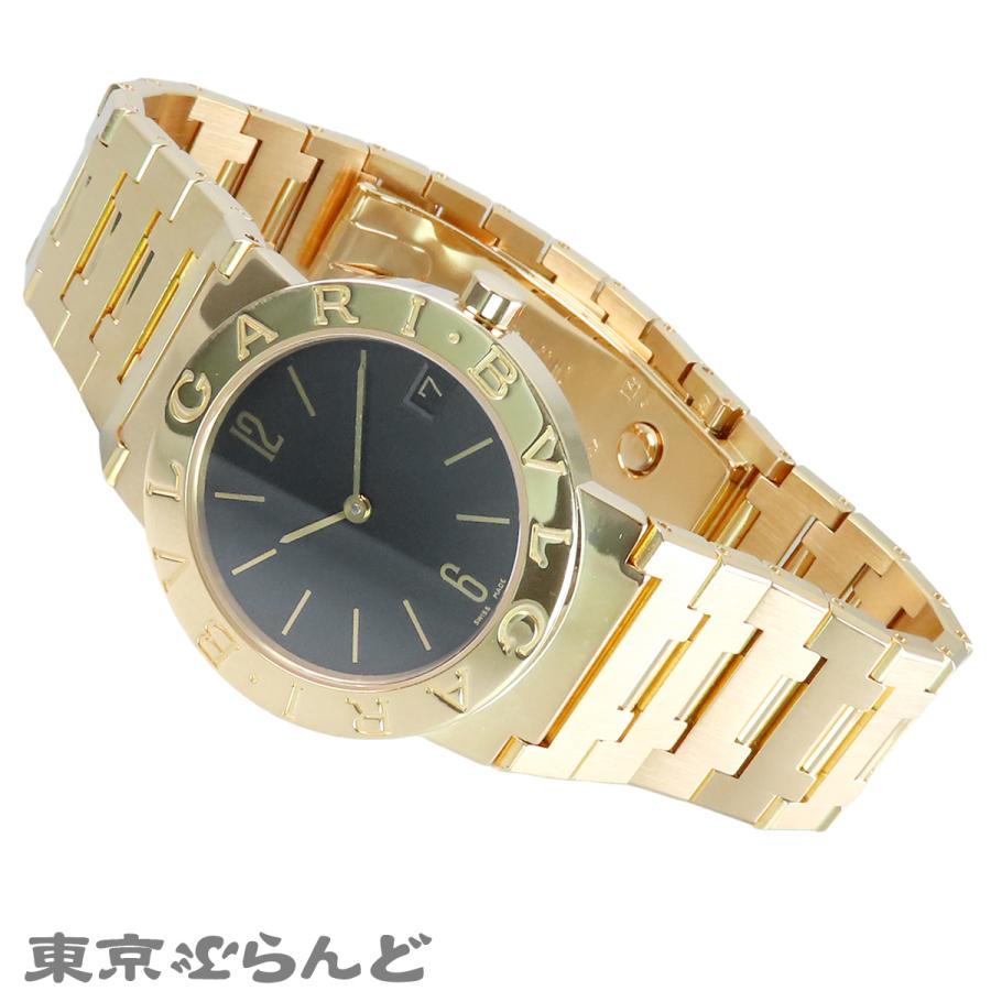 BVLGARI（ブルガリ） ブルガリブルガリ BB30GG ブラック K18YG