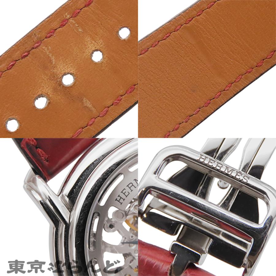 HERMES（エルメス） セザム SM1.710 シルバー SS レザー スケルトン