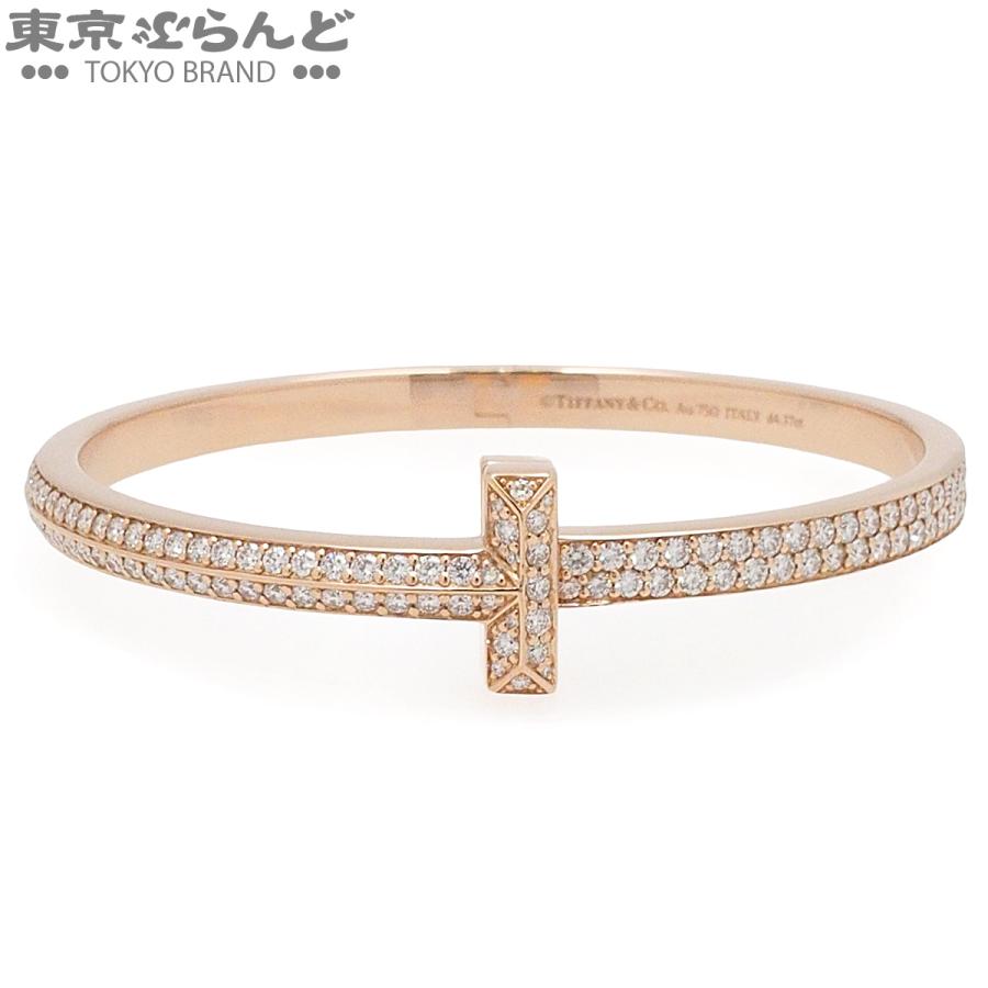 TIFFANY&Co.（ティファニー） T ワン ワイド ヒンジ バングル ピンク