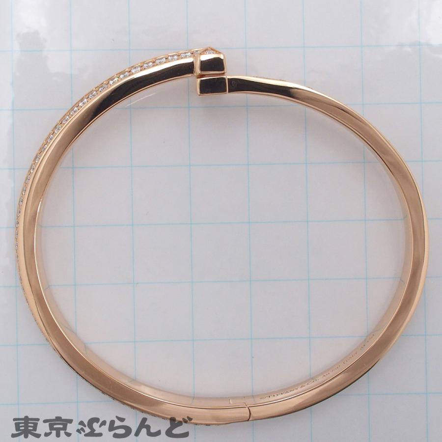 TIFFANY&Co.（ティファニー） T ワン ワイド ヒンジ バングル ピンク