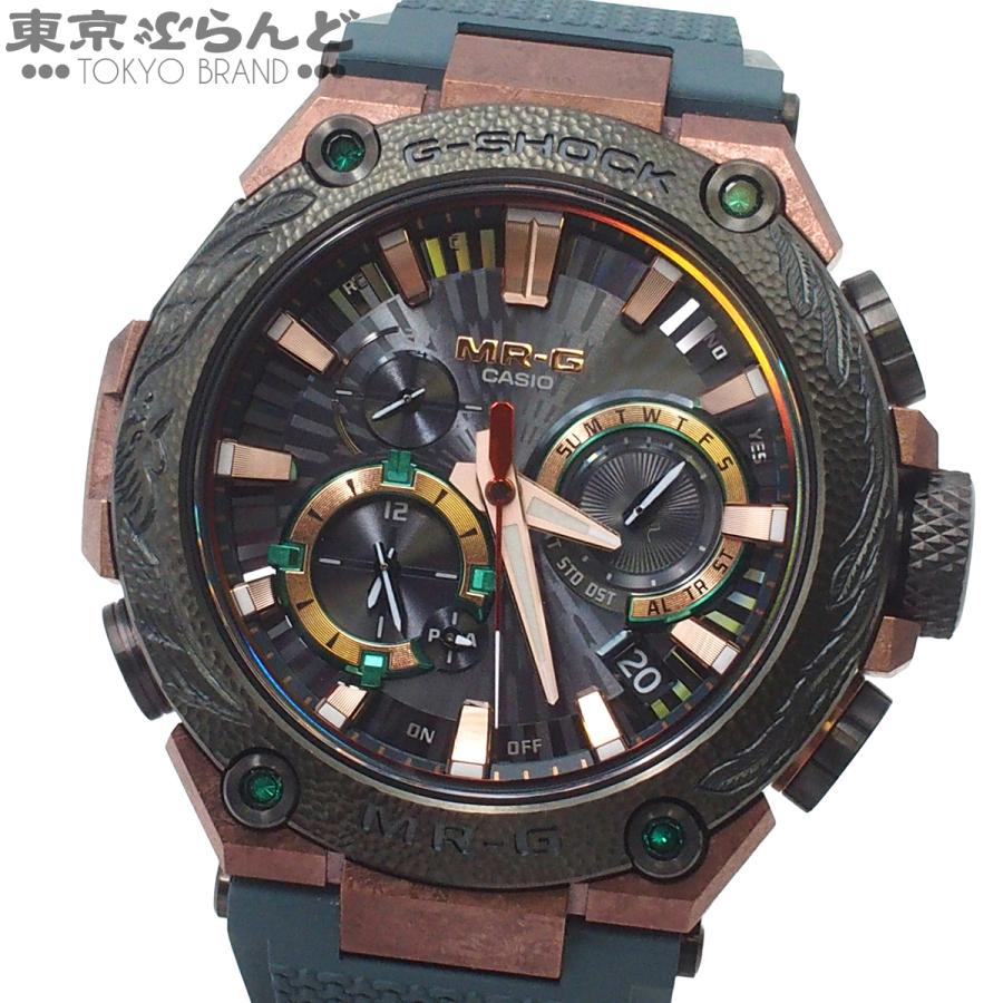 G-SHOCK CASIO CASIO（カシオ） メンズ チタン コラボ G-SHOCK 【新品電池/稼働/箱付き】カシオ MR-G MRG-B2000KT 世界限定800本 鳳凰 時計