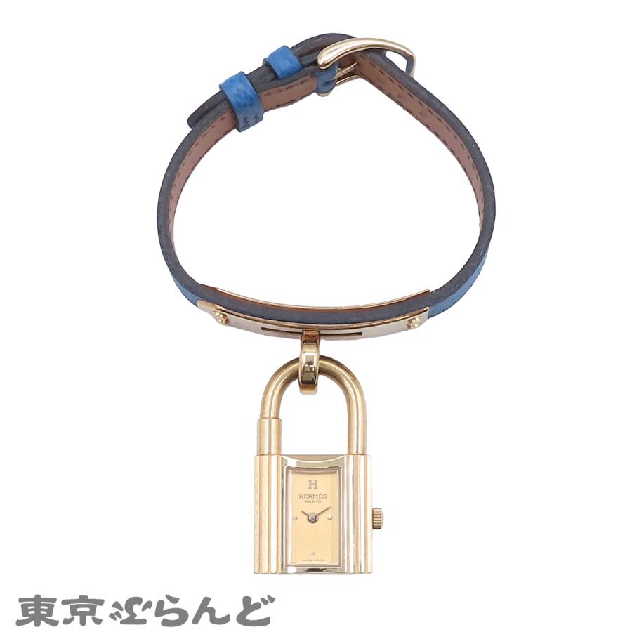 HERMES（エルメス） ケリーウォッチ ○Z刻印 ゴールド ブルー