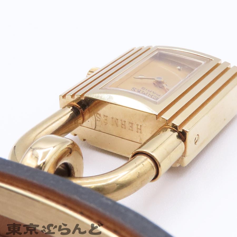 HERMES（エルメス） ケリーウォッチ ○Z刻印 ゴールド ブルー