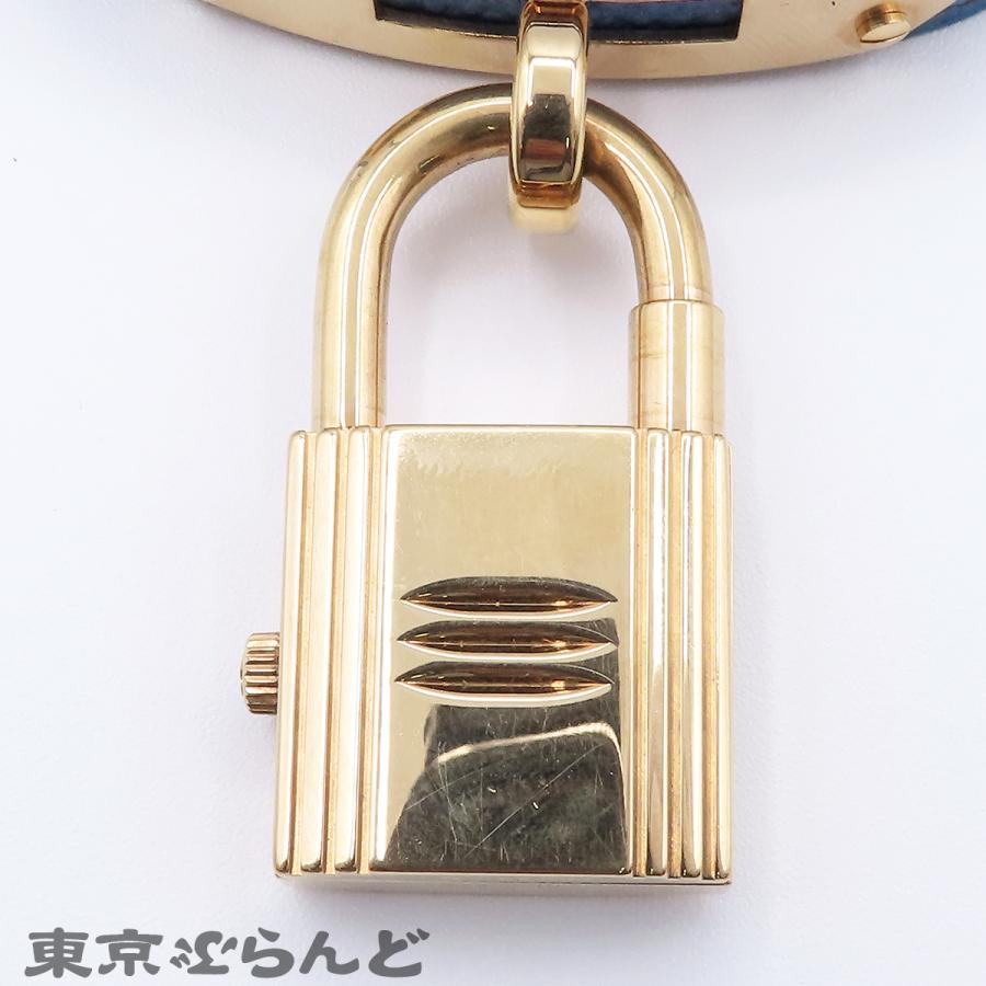 HERMES（エルメス） ケリーウォッチ ○Z刻印 ゴールド ブルー