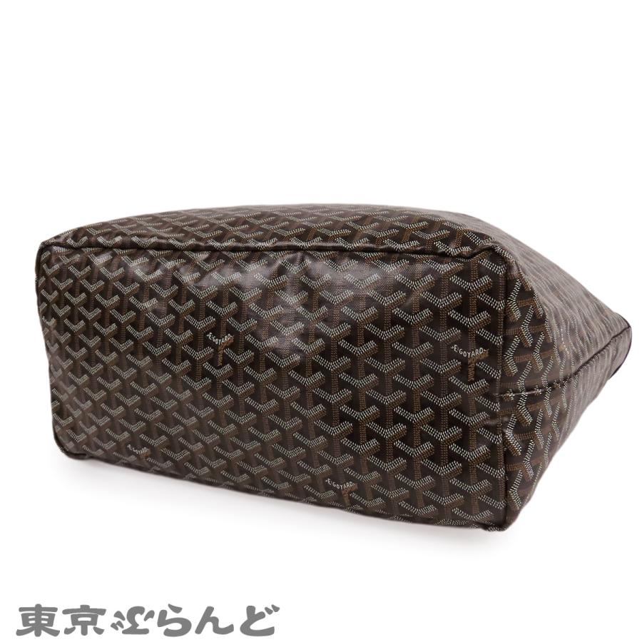 GOYARD（ゴヤール） サンルイ GM ブラックxブラウン PVCコーティング