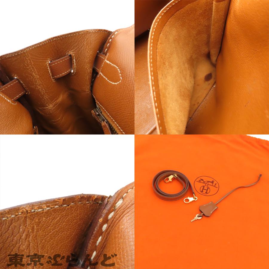 エルメス HERMES ケリー 35 〇U刻印 ゴールド ゴールド金具 クシュベル 内縫 2wayハンドバッグ ショルダーバッグ レディース ヴィンテージ 101858406の画像
