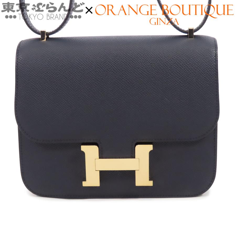 エルメス HERMES コンスタンス3 ミニ ショルダーバッグ バッグ レザー シェーブル シェーブル サン B刻印（2023年製造） レディース イエロー系 【中古】 HERMES（エルメス） コンスタンス3 ミニ ブランドオフ レザー