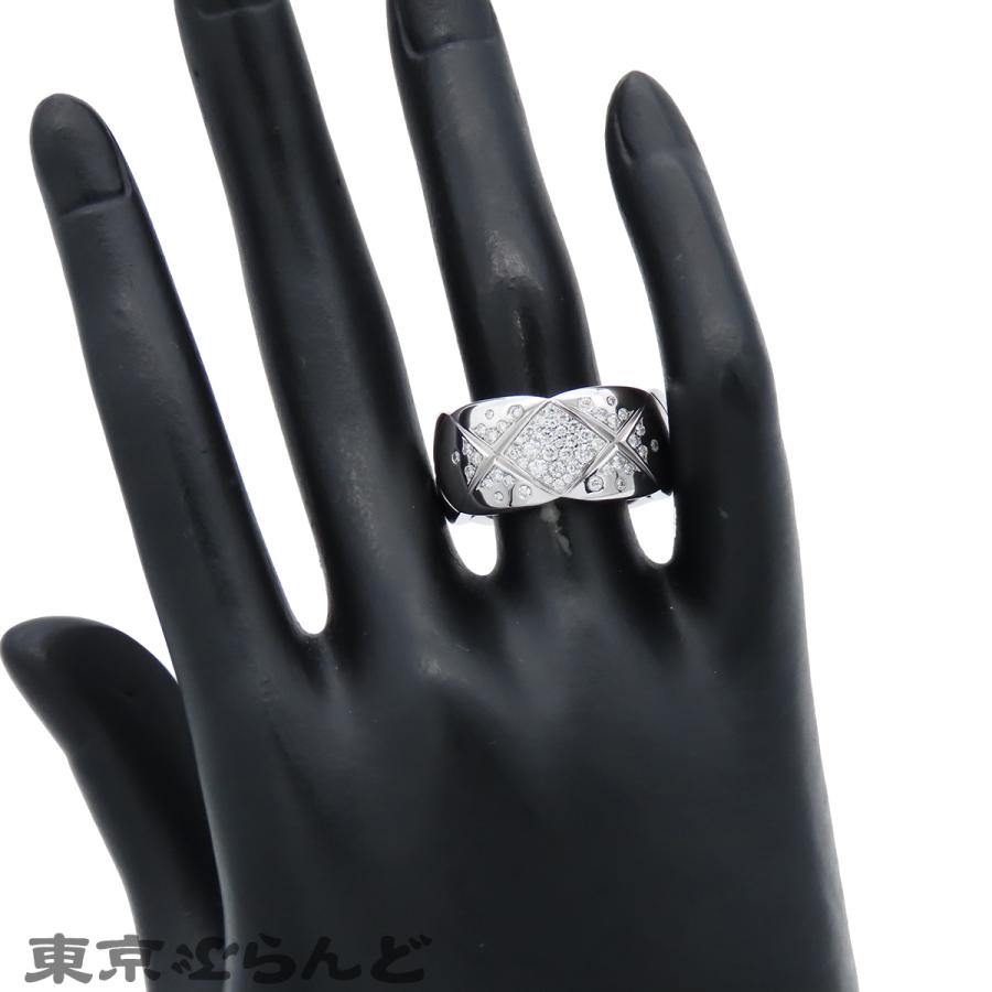 CHANEL（シャネル） ココクラッシュリング J10863 ホワイトゴールド