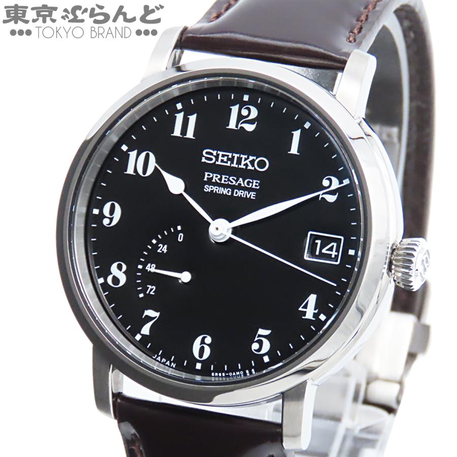 SEIKO（セイコー） プレザージュ SARR003/5R65-0AP0 ブラック SS 琺瑯