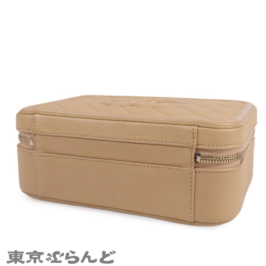CHANEL（シャネル） CCフィリグリー バニティバッグ A93343 ベージュ