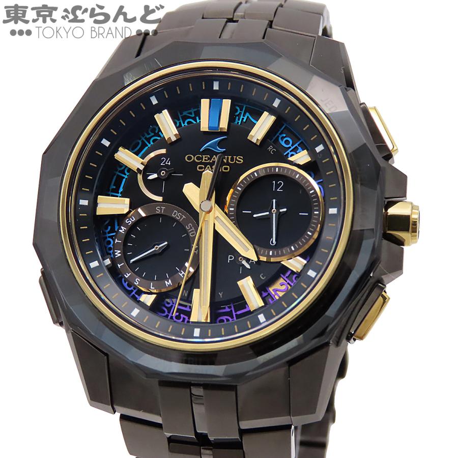 カシオ腕時計オシアナスOCW-SG1000ZE-1AJR 未使用 CASIO（カシオ） オシアナス OCW-SG1000ZE-1AJR ブラック チタン