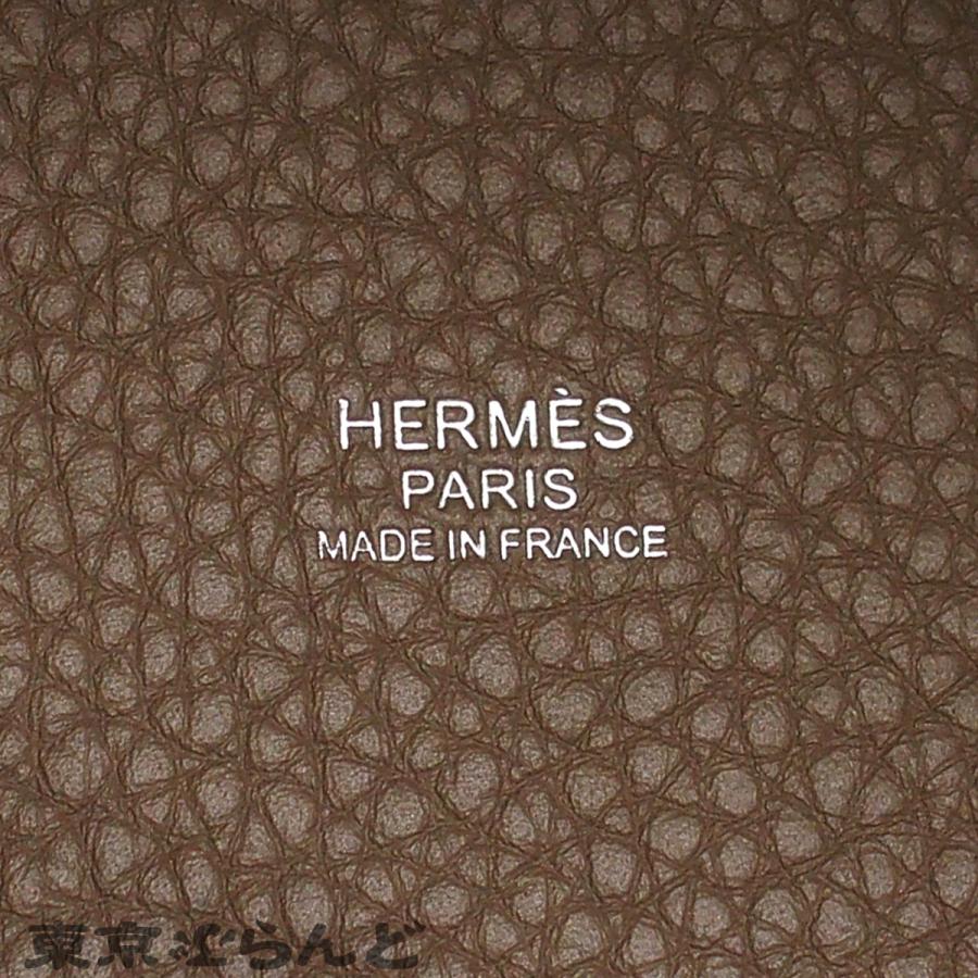 エルメス HERMES ピコタンロック PM K刻印 エトゥープ トリヨンクレマンス ハンドバッグ レディース 新品 101860037の画像