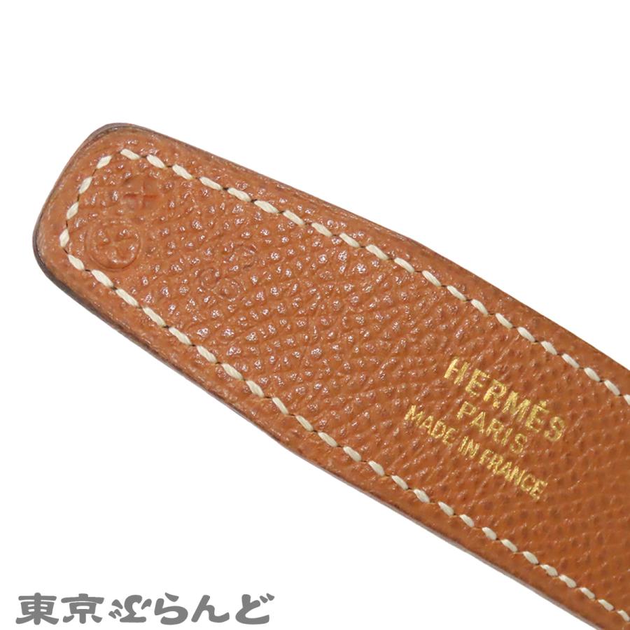 エルメス コンスタンス ミニ Hベルト 〇X刻印 ブラックxゴールド G金具 ボックスカーフ クシュベル リバーシブル 65 レディース ヴィンテージ 101860162_2