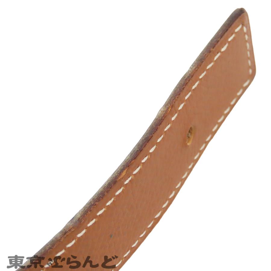 エルメス コンスタンス ミニ Hベルト 〇X刻印 ブラックxゴールド G金具 ボックスカーフ クシュベル リバーシブル 65 レディース ヴィンテージ 101860162_5