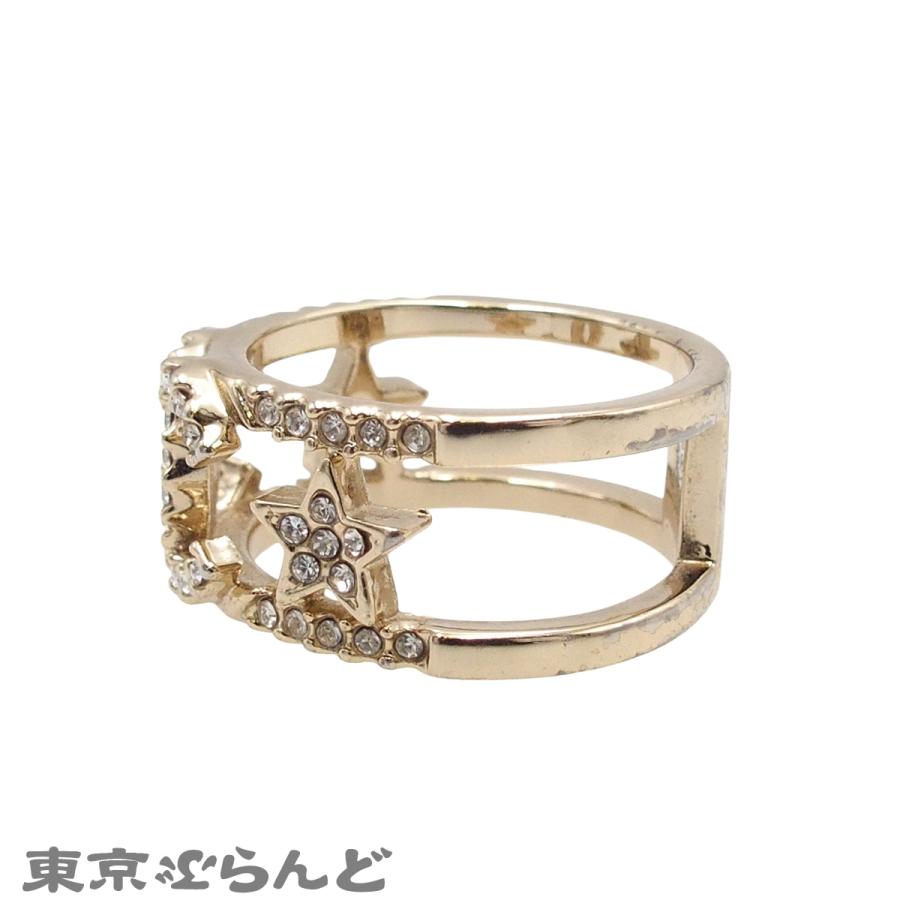 CHANEL（シャネル） リング ライトゴールド メタル ココマーク スター