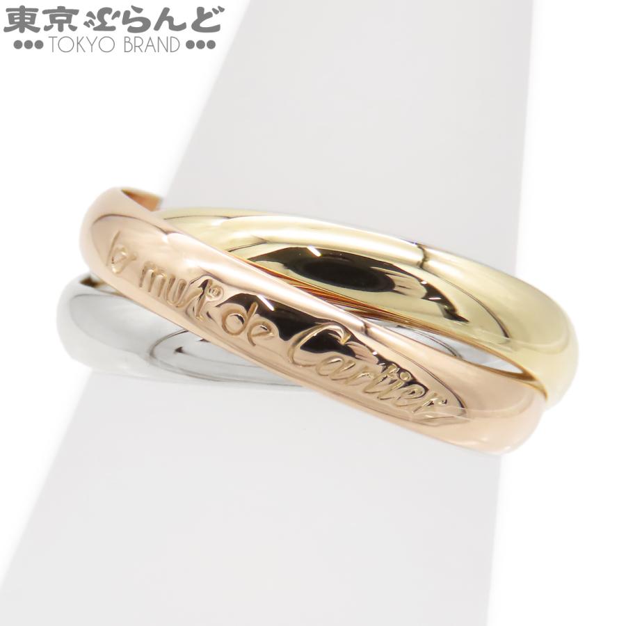 Cartier（カルティエ） トリニティ リング スリーカラーゴールド K18YG