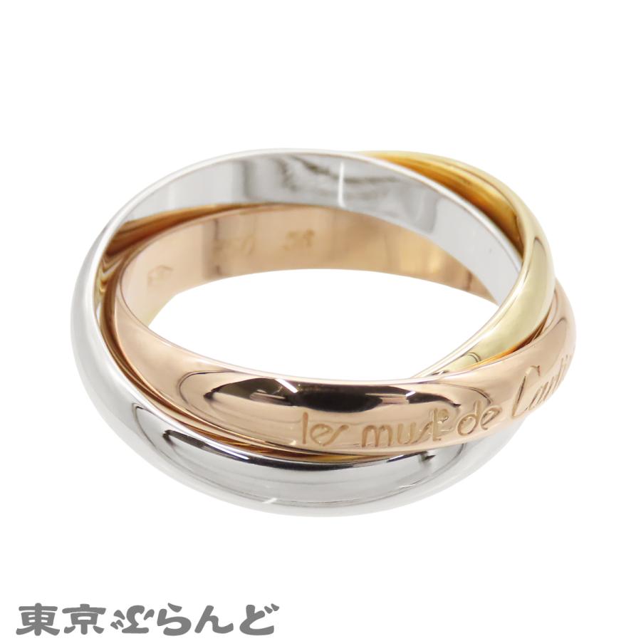 Cartier（カルティエ） トリニティ リング スリーカラーゴールド K18YG