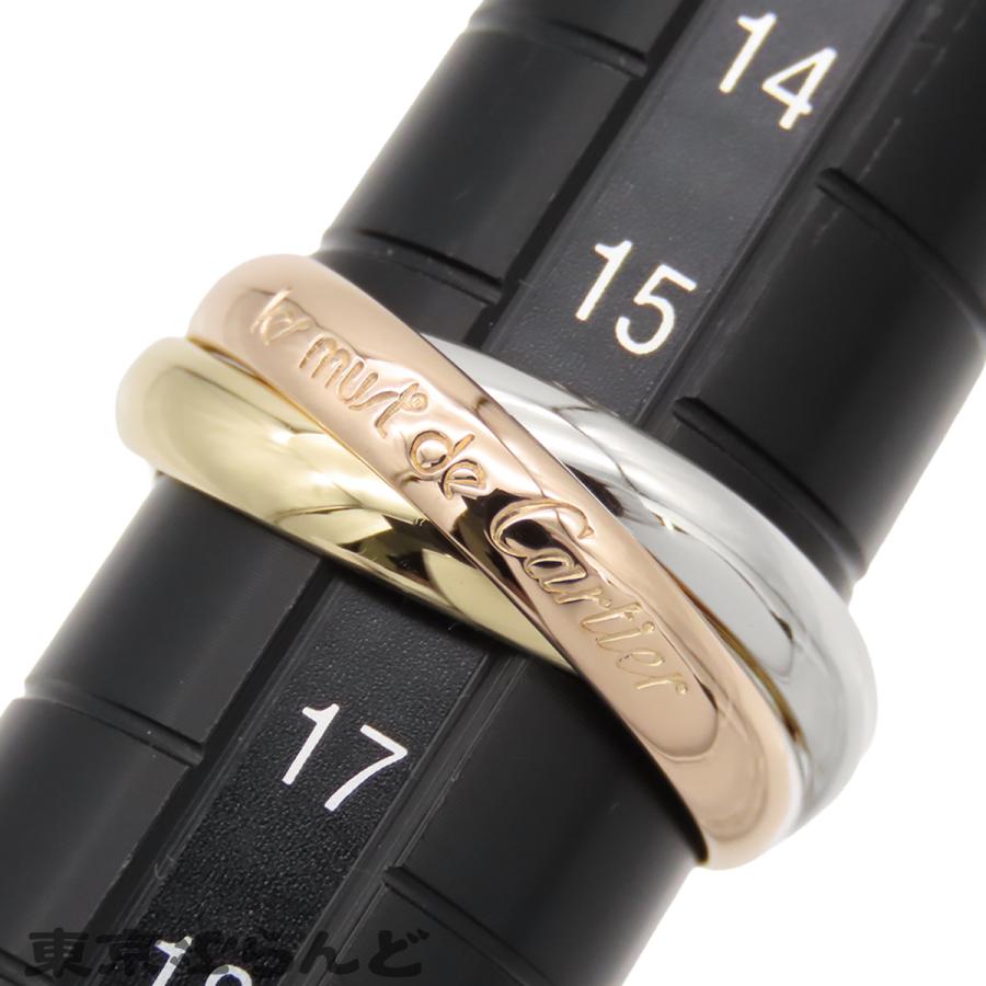 Cartier（カルティエ） トリニティ リング スリーカラーゴールド K18YG