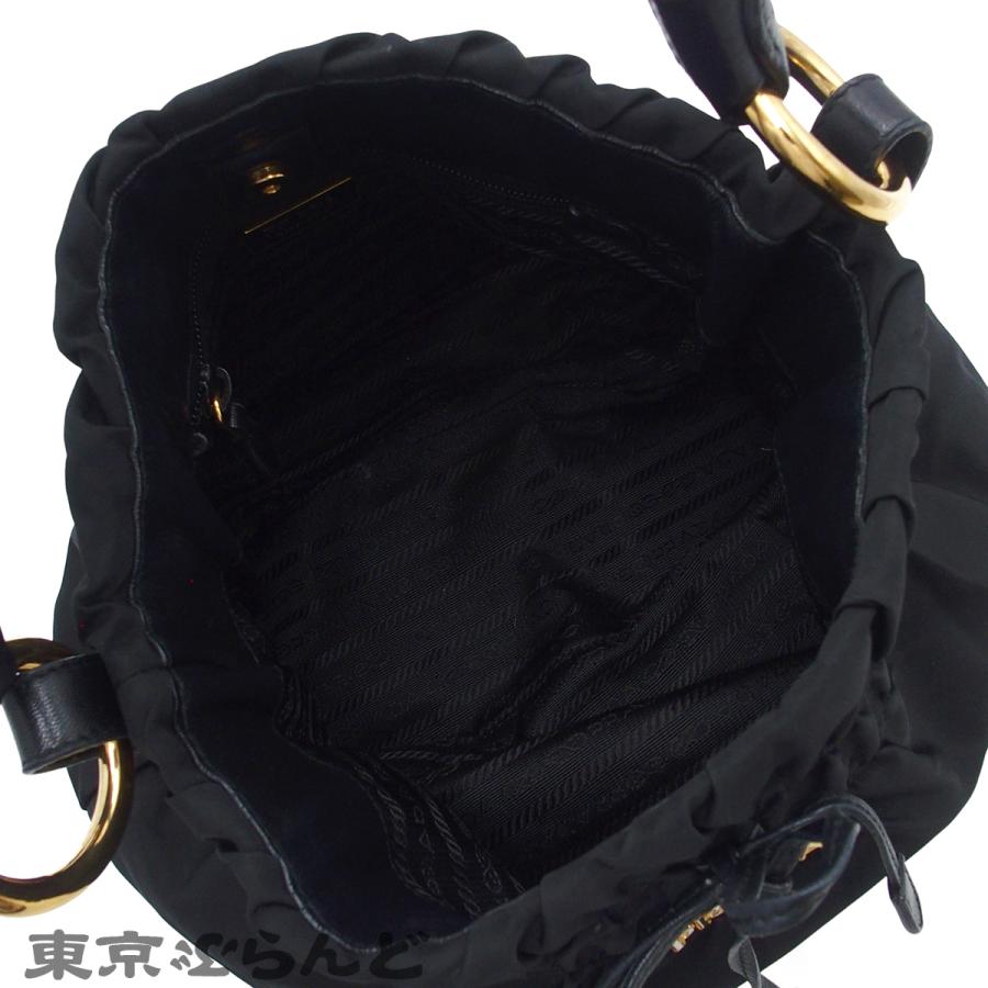 PRADA（プラダ） ワンショルダーバッグ BR4237 ブラック テスート