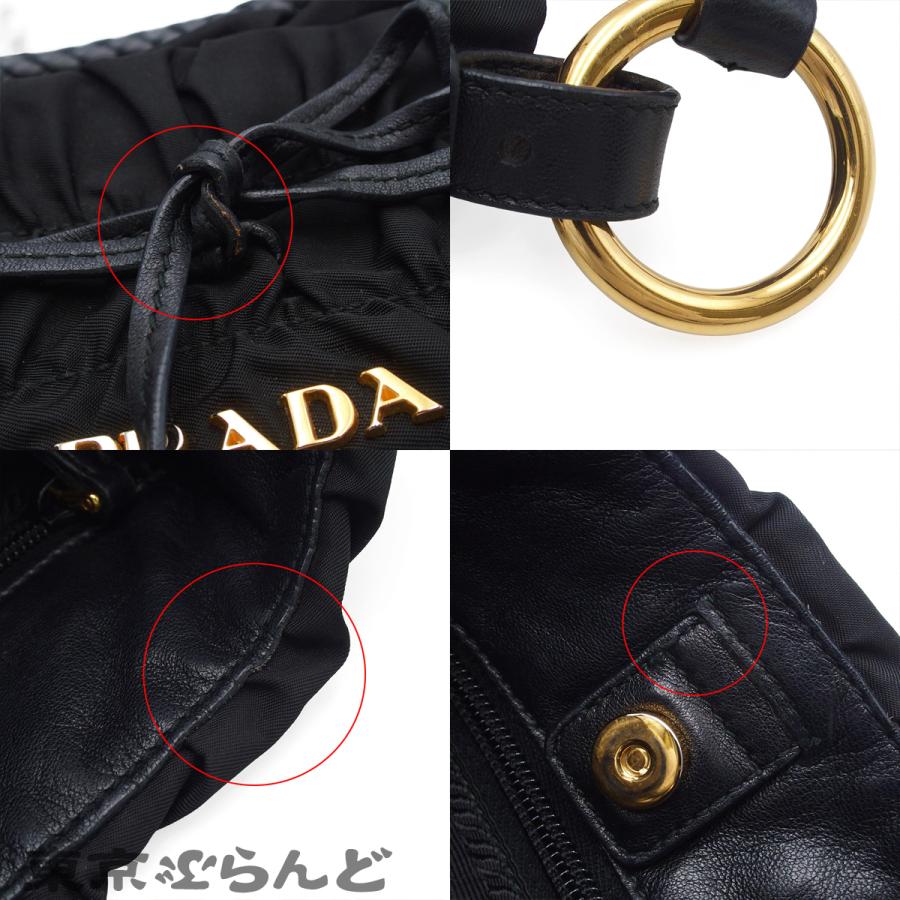 PRADA（プラダ） ワンショルダーバッグ BR4237 ブラック テスート