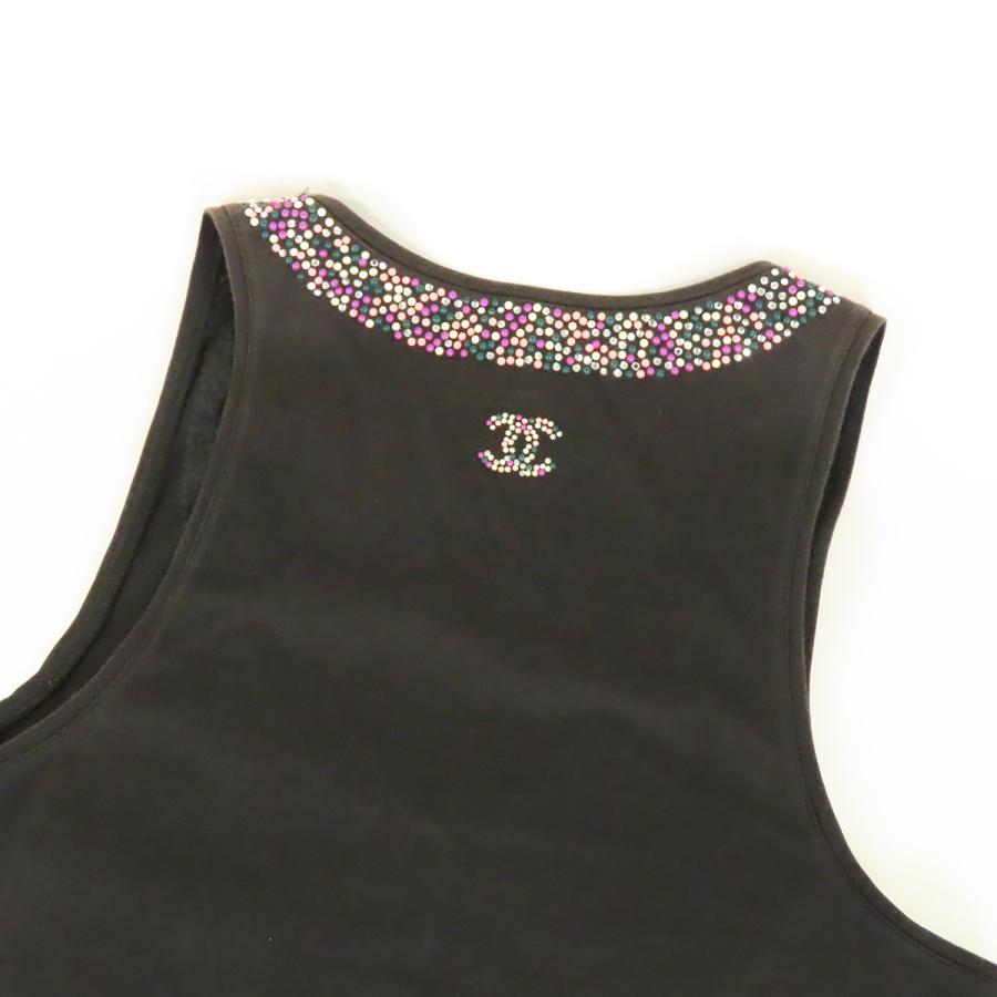 CHANEL（シャネル） タンクトップ P43358V31383 ブラック コットン