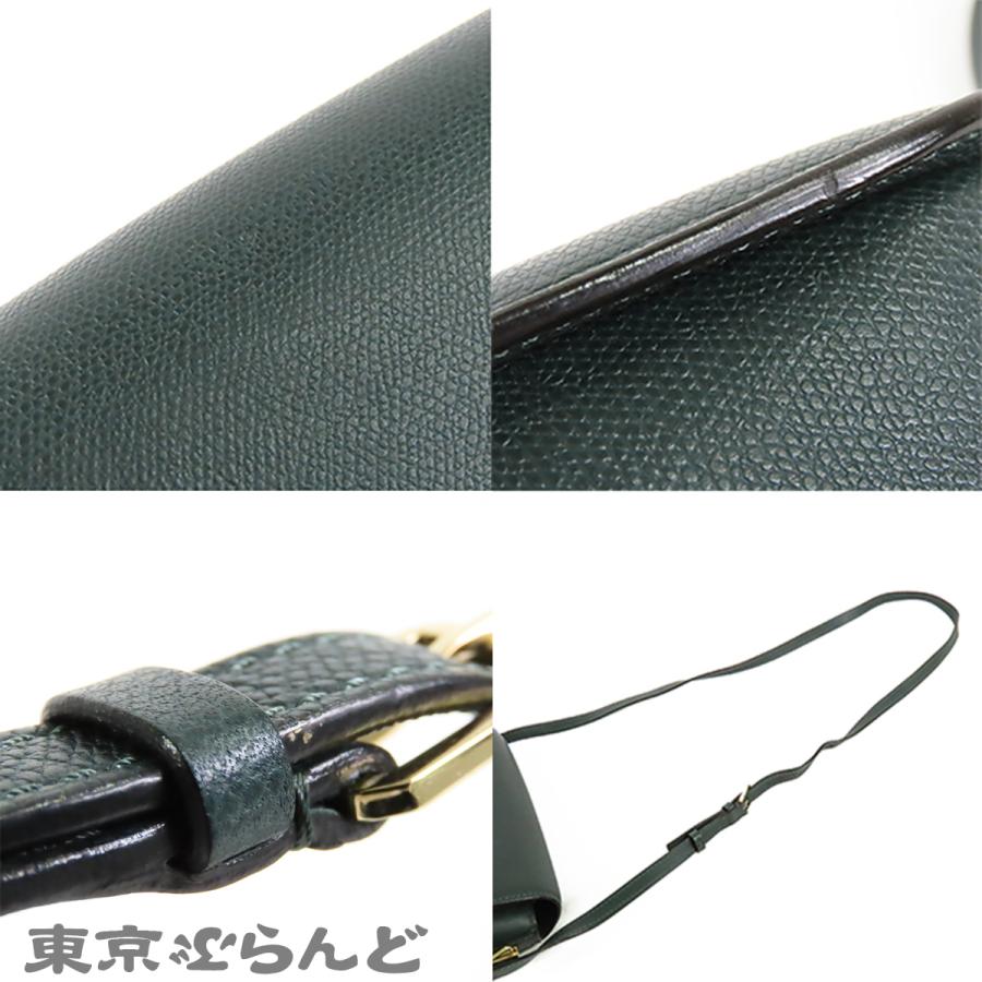 Valextra（ヴァレクストラ） イジィデ ショルダーバッグ ダーク 