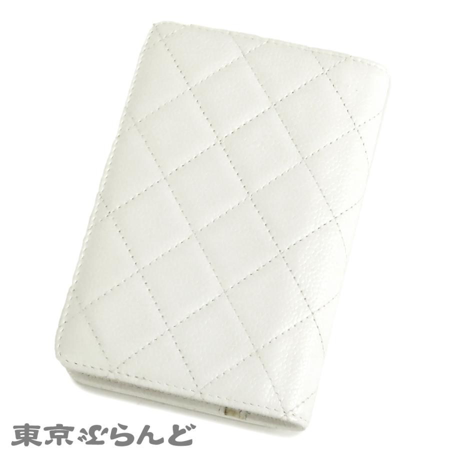 CHANEL（シャネル） アジェンダ A40117 ブラン ホワイト 白 シルバー