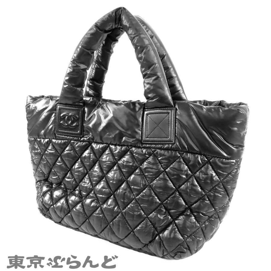 CHANEL（シャネル） コココクーン スモールトート A48610 ブラック 黒