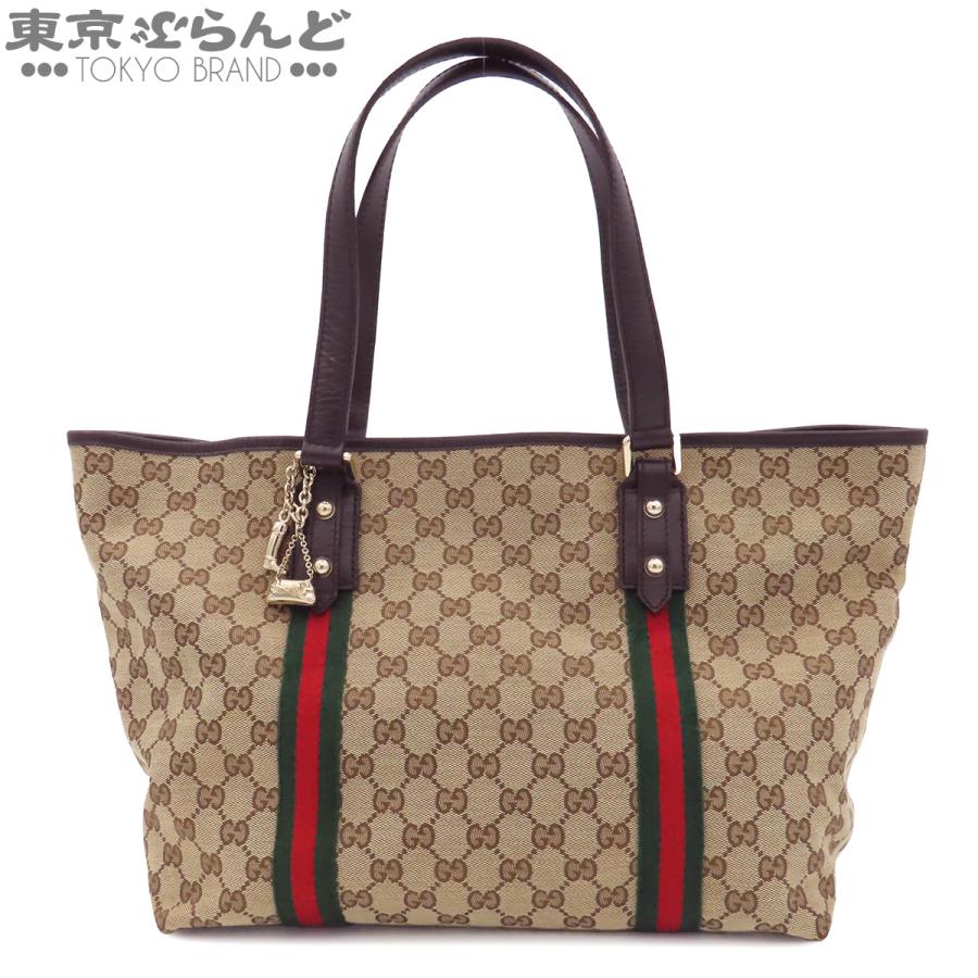 GUCCI（グッチ） GUCCI GGキャンバス トートバッグ 139260 ベージュ 