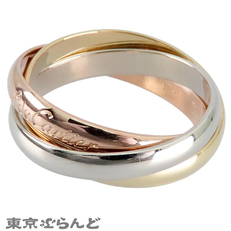 Cartier（カルティエ） トリニティリング スリーカラーゴールド K18PG