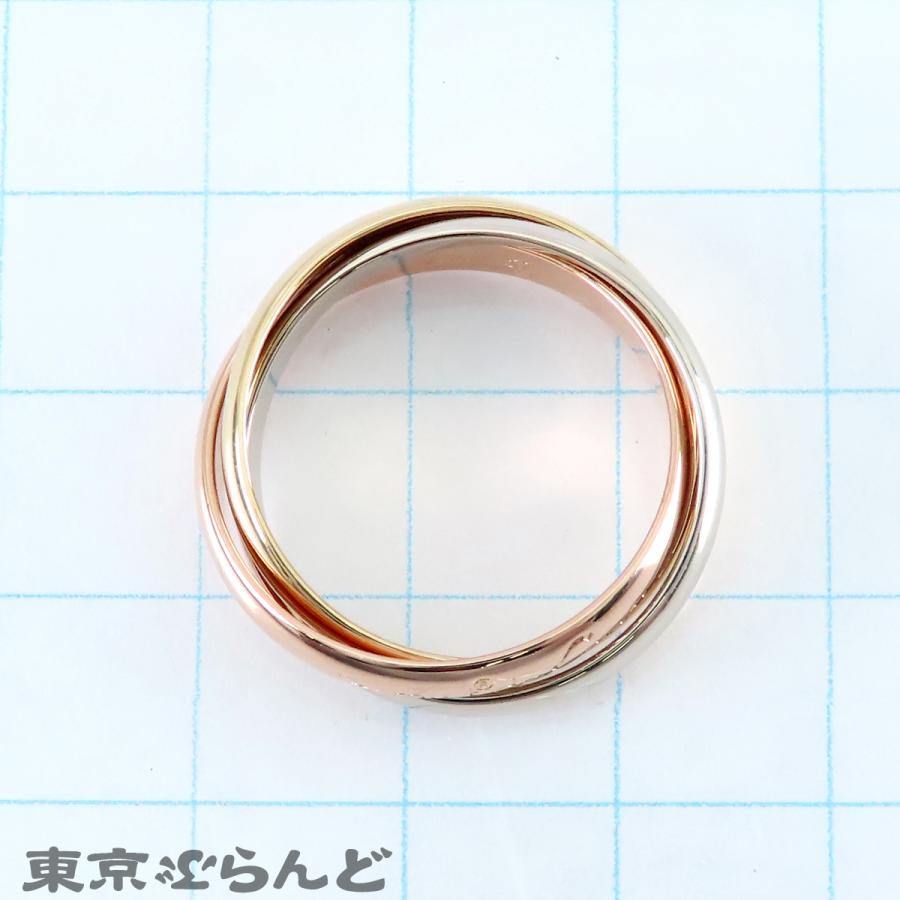Cartier（カルティエ） トリニティリング スリーカラーゴールド K18PG