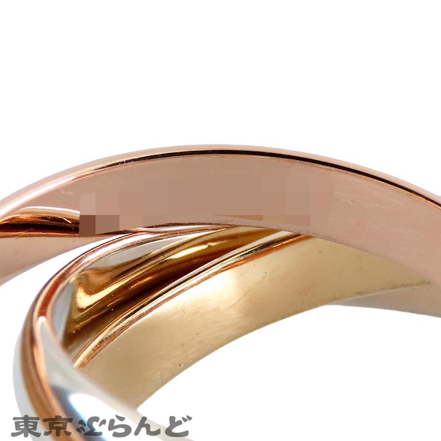 Cartier（カルティエ） トリニティリング スリーカラーゴールド K18PG