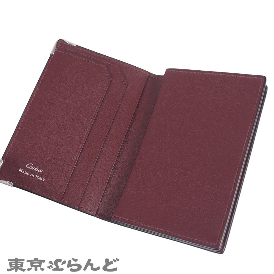 Cartier（カルティエ） マスト ドゥ L3001367 ブラック レザー カード