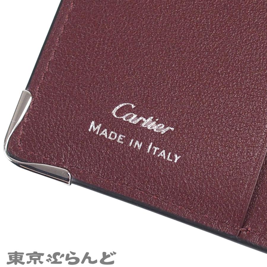 Cartier（カルティエ） マスト ドゥ L3001367 ブラック レザー カード