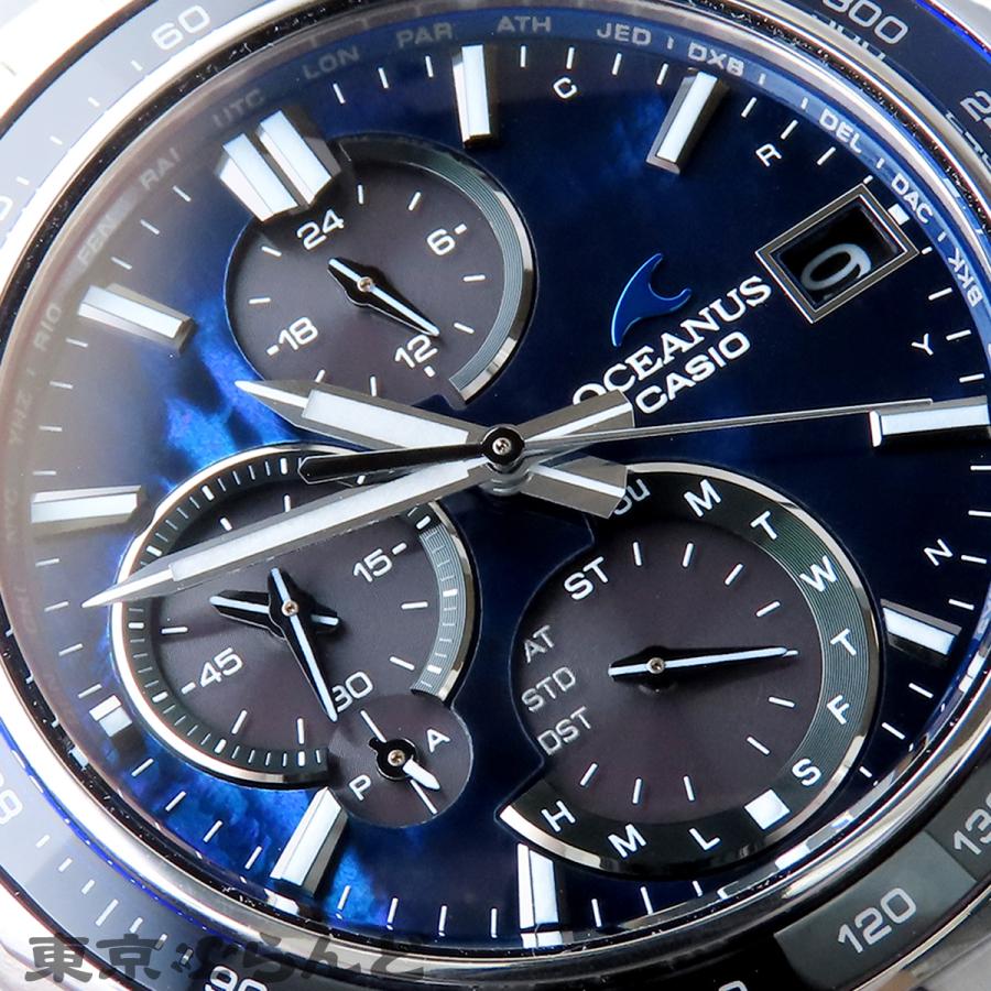 CASIO（カシオ） オシアナス OCW-S7000BV-2AJR ブルー チタン シェル