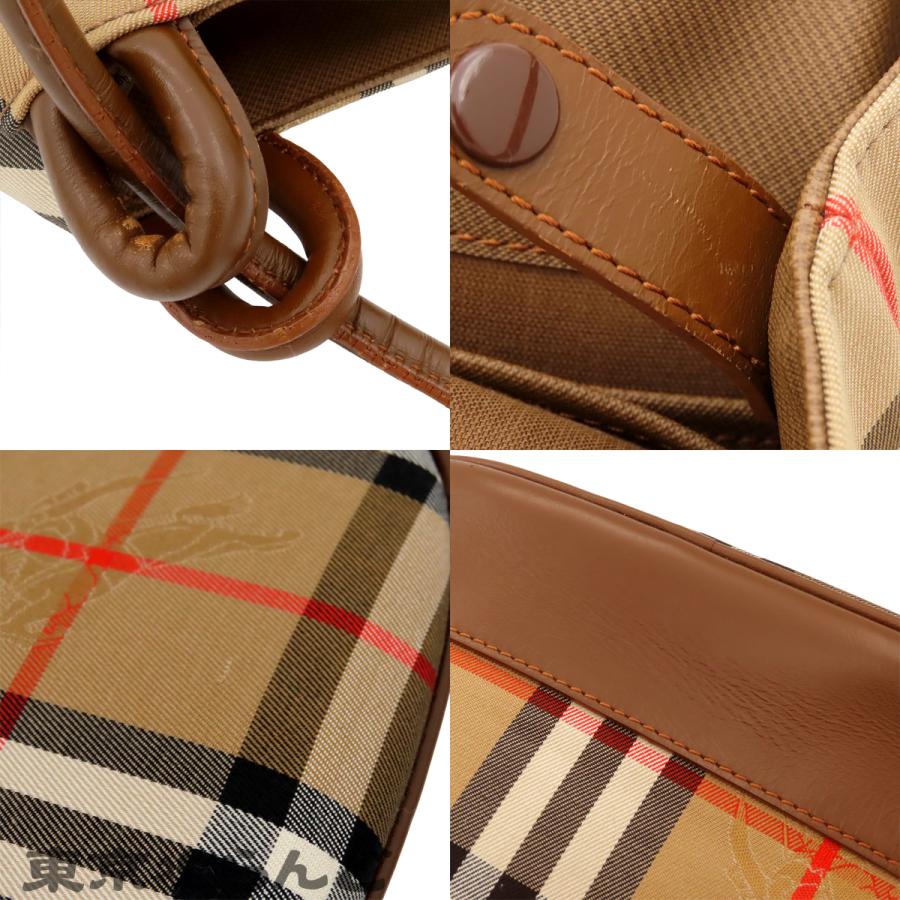 BURBERRY（バーバリー） ノバチェック 巾着式 ワンショルダーバッグ