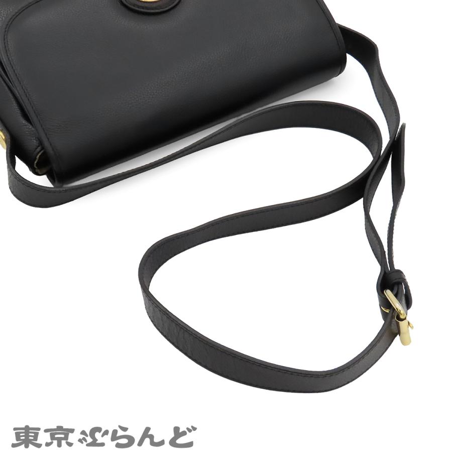 ⭐️SALE⭐️バーバリー　ショルダーバッグ レザー　黒　ノバチェック フラップ BURBERRY（バーバリー） フラップ ショルダーバッグ ブラック レザー