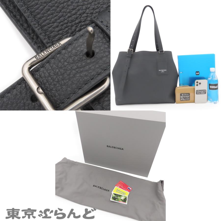 BALENCIAGA（バレンシアガ） クレジット トートバッグ 827171 グレー
